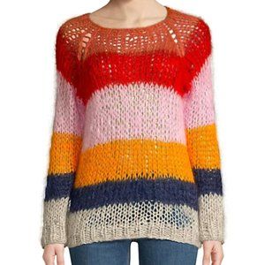NWT Small Maiami Mohair Stripe Sweater. Orig. $435